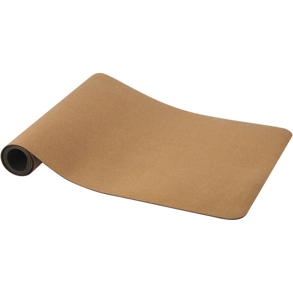 Logo trade promotional giveaways picture of: Trikona cork yoga mat