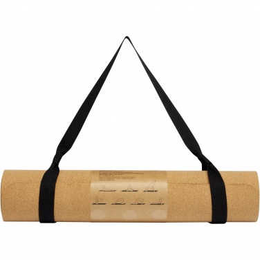 Logotrade promotional gift picture of: Trikona cork yoga mat