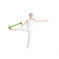 Virabha RPET yoga strap, Green