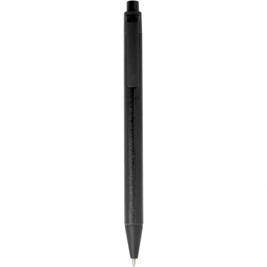 Logo trade corporate gifts image of: Chartik monochromatic recycled paper ballpoint pen with matte finish