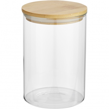 Logo trade promotional item photo of: Boley 550 ml glass food container