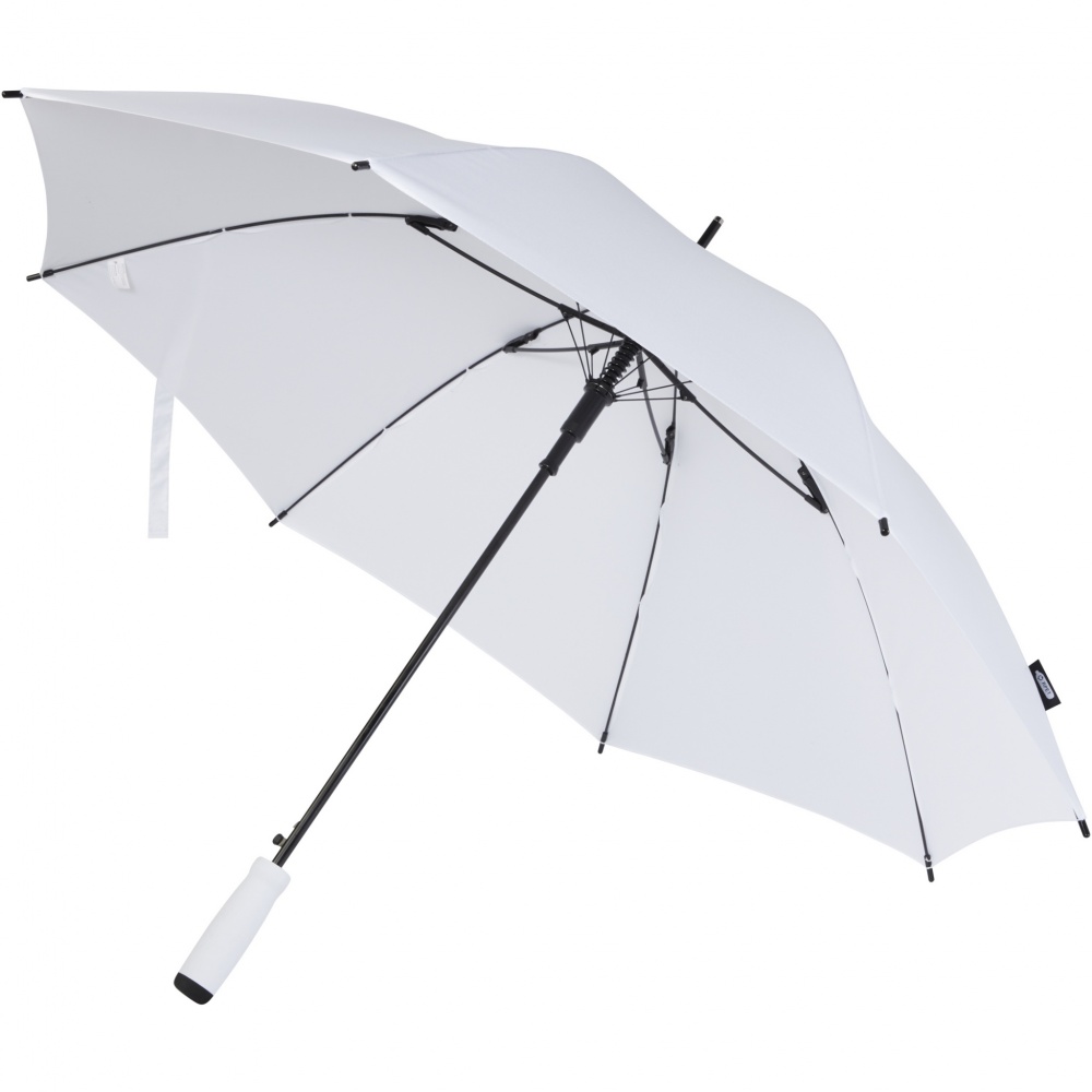 Logo trade promotional merchandise image of: Niel 23" auto open recycled PET umbrella