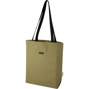 Logo trade promotional merchandise picture of: Joey GRS recycled canvas versatile tote bag 14L