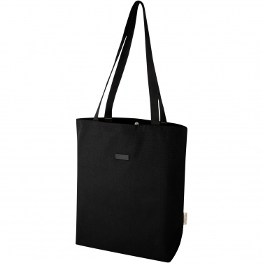 Logotrade corporate gift image of: Joey GRS recycled canvas versatile tote bag 14L