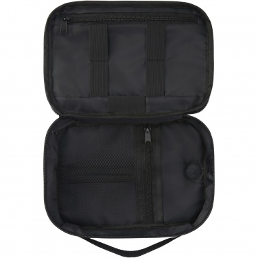 Logo trade promotional giveaway photo of: Ross GRS RPET tech pouch 1L