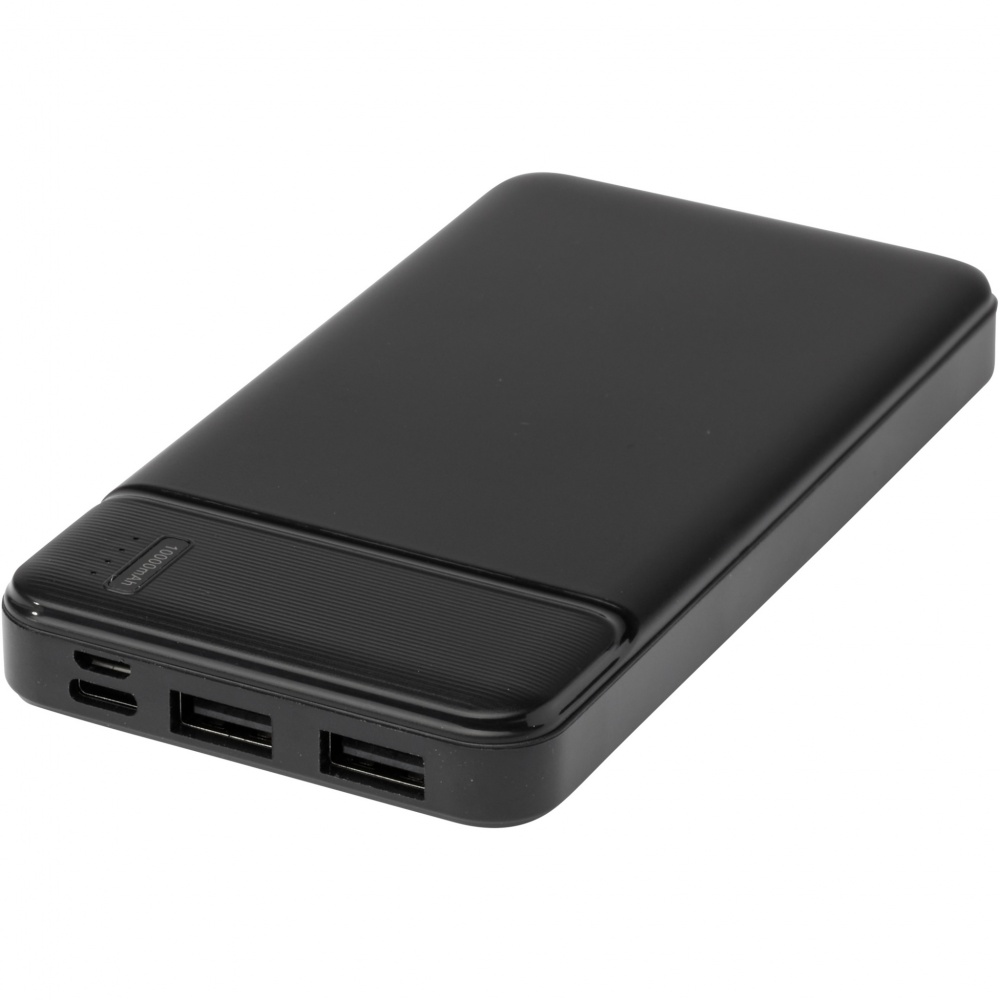 Logotrade promotional product image of: Loop 10.000 mAh recycled plastic power bank 