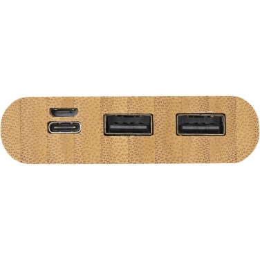 Logotrade promotional products photo of: Tulda 10.000 mAh bamboo power bank