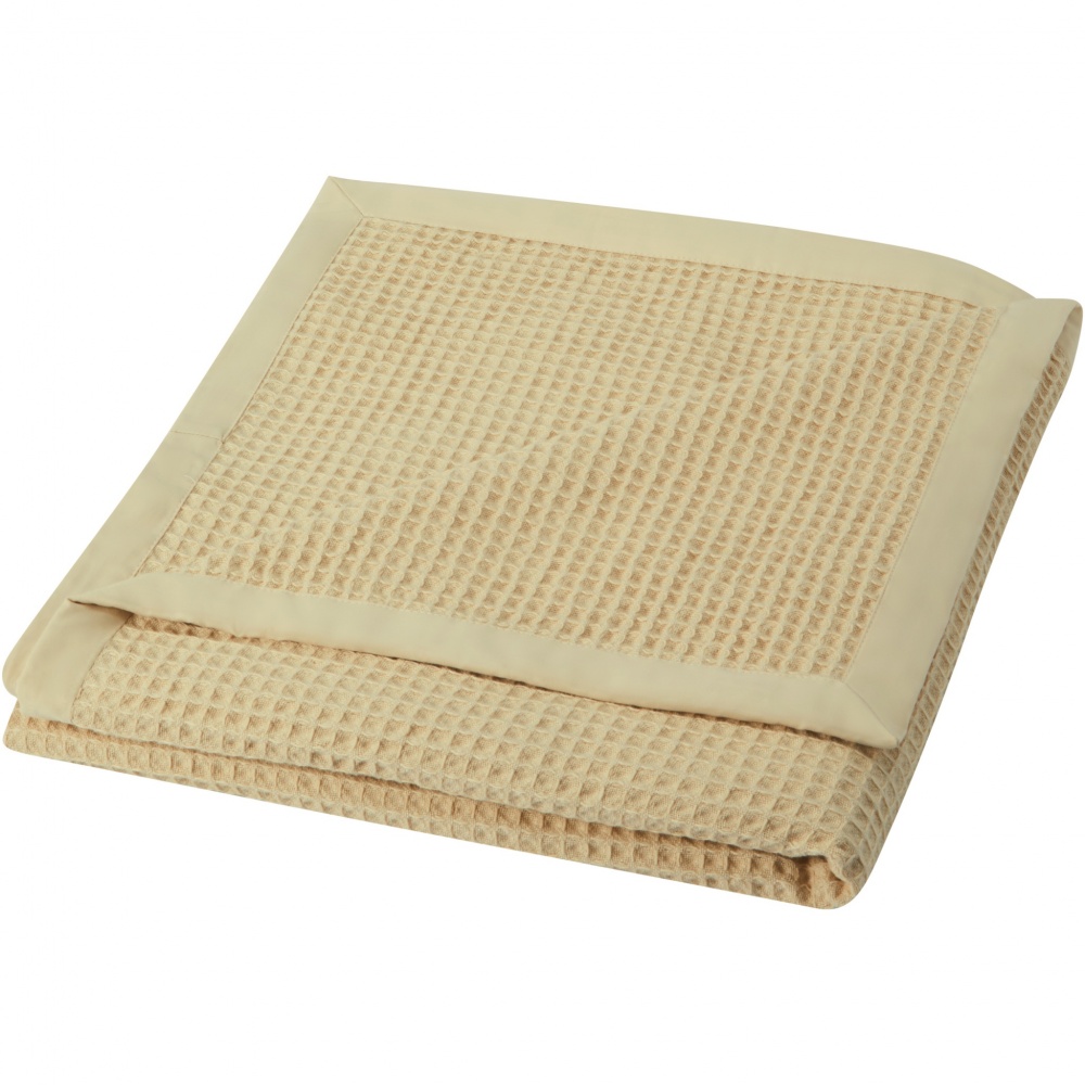 Logotrade corporate gifts photo of: Abele 150 x 140 cm cotton waffle blanket