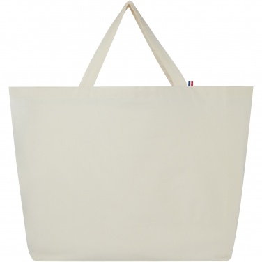 Logo trade advertising product photo of: Cannes 200 g/m2 recycled shopper tote bag 10L