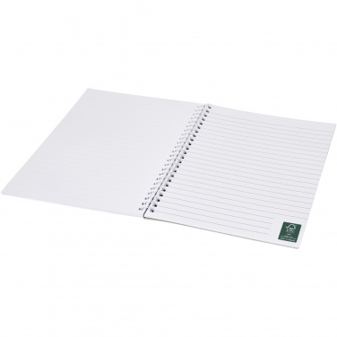 Logo trade corporate gift photo of: Desk-Mate® A4 spiral notebook with printed back cover