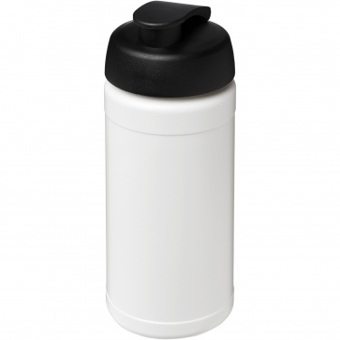 Logo trade promotional items picture of: Baseline 500 ml recycled sport bottle with flip lid