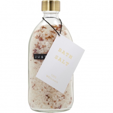 Logo trade promotional items picture of: Wellmark Just Relax 500 ml bath salt - roses fragrance