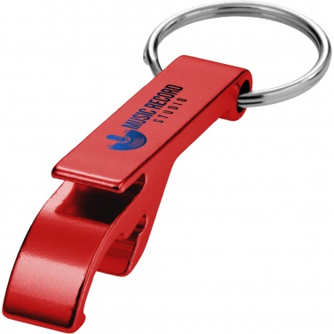 Logotrade corporate gifts photo of: Tao RCS recycled aluminium bottle and can opener with keychain 