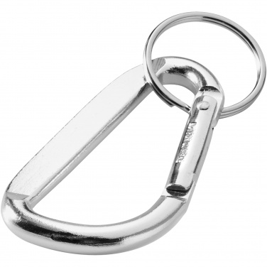 Logotrade promotional merchandise picture of: Timor RCS recycled aluminium carabiner keychain