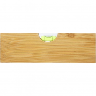 Logotrade advertising product image of: Flush bamboo spirit level with bottle opener