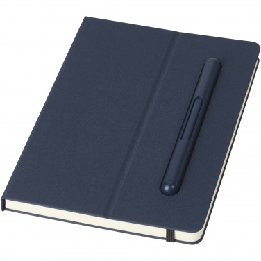 Logo trade promotional products image of: Skribo ballpoint pen and notebook set