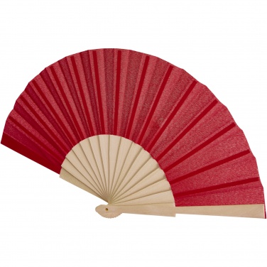Logo trade promotional merchandise photo of: Manuela hand fan