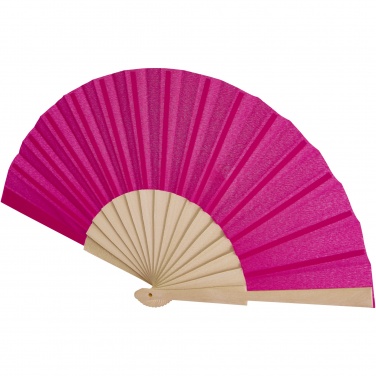Logo trade promotional giveaways image of: Manuela hand fan