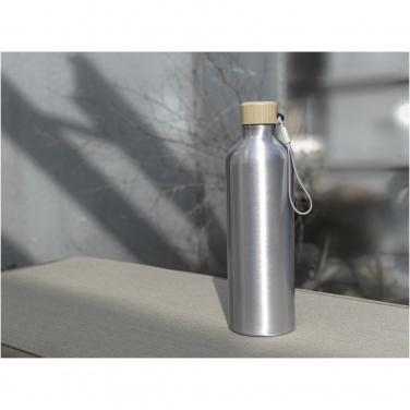 Logotrade promotional giveaway picture of: Malpeza 1000 ml RCS certified recycled aluminium water bottle