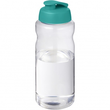 Logo trade promotional merchandise photo of: H2O Active® Big Base 1 litre flip lid sport bottle
