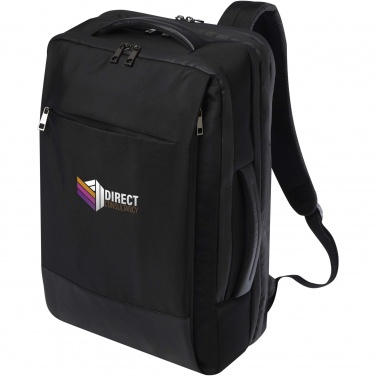 Logo trade promotional gifts picture of: Expedition Pro 17" GRS recycled expandable laptop backpack 35L