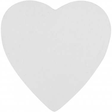 Logotrade corporate gift image of: Sticky-Mate® heart-shaped recycled sticky notes