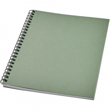 Logo trade promotional gifts image of: Desk-Mate® A5 colour spiral notebook