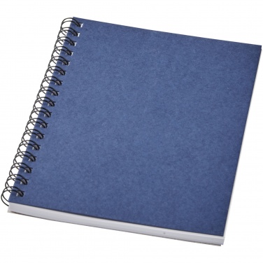 Logo trade promotional merchandise image of: Desk-Mate® A6 colour spiral notebook
