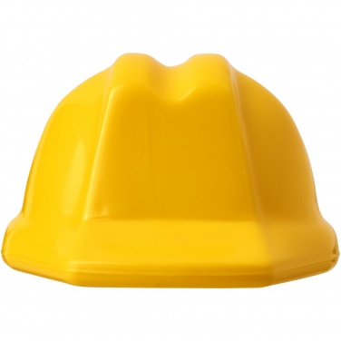 Logo trade advertising product photo of: Kolt hard hat-shaped recycled keychain