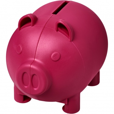 Logo trade promotional products picture of: Oink recycled plastic piggy bank