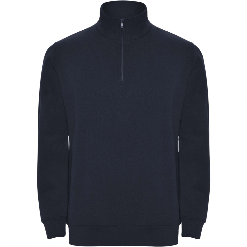 Logo trade promotional gifts image of: Aneto quarter zip sweater