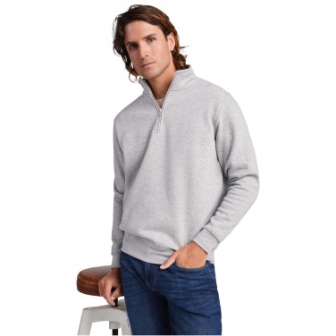 Logo trade promotional giveaway photo of: Aneto quarter zip sweater