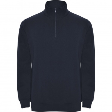 Logo trade promotional giveaways image of: Aneto quarter zip sweater