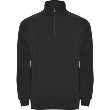 Logo trade promotional gifts image of: Aneto quarter zip sweater