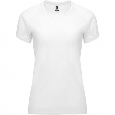 Logo trade promotional giveaway photo of: Bahrain short sleeve women's sports t-shirt