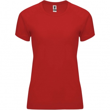 Logo trade promotional giveaways picture of: Bahrain short sleeve women's sports t-shirt