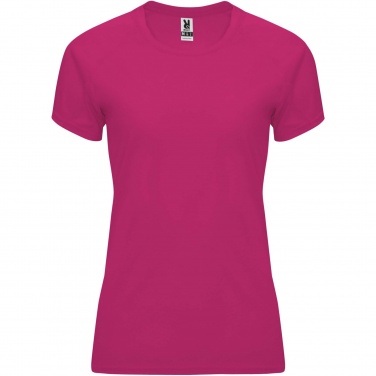 Logo trade promotional products image of: Bahrain short sleeve women's sports t-shirt