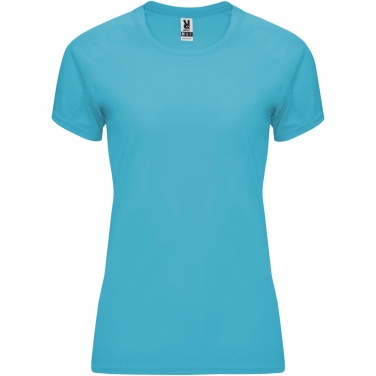 Logo trade promotional gift photo of: Bahrain short sleeve women's sports t-shirt