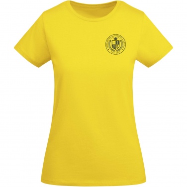 Logo trade promotional gift photo of: Breda short sleeve women's t-shirt