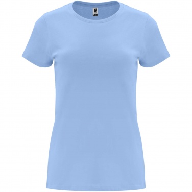 Logo trade promotional giveaways picture of: Capri short sleeve women's t-shirt