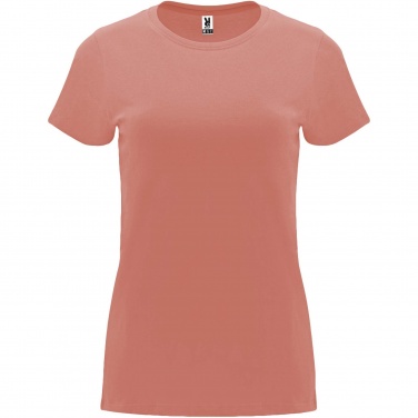 Logo trade business gifts image of: Capri short sleeve women's t-shirt