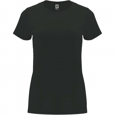 Logo trade promotional giveaways picture of: Capri short sleeve women's t-shirt