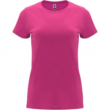 Logo trade advertising products image of: Capri short sleeve women's t-shirt
