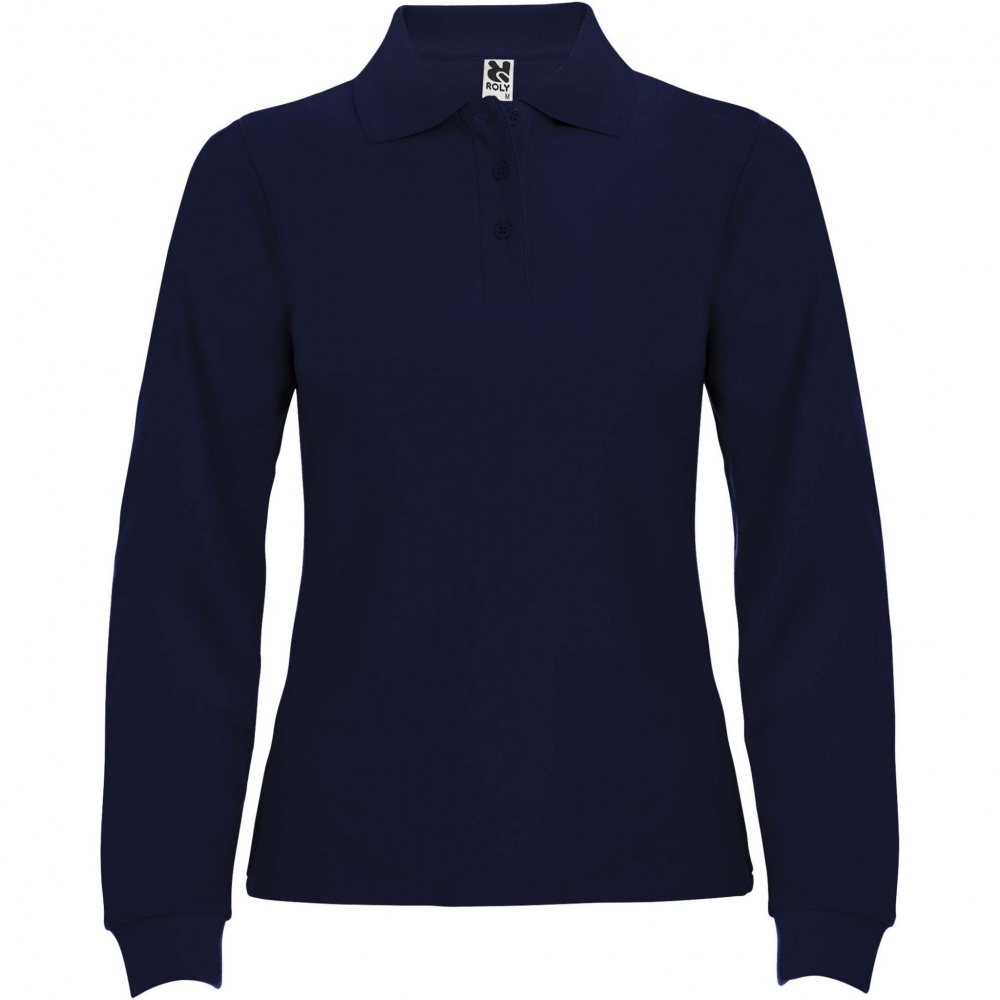 Logo trade promotional gifts image of: Estrella long sleeve women's polo