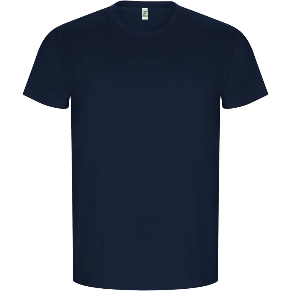 Logo trade business gifts image of: Golden short sleeve men's t-shirt