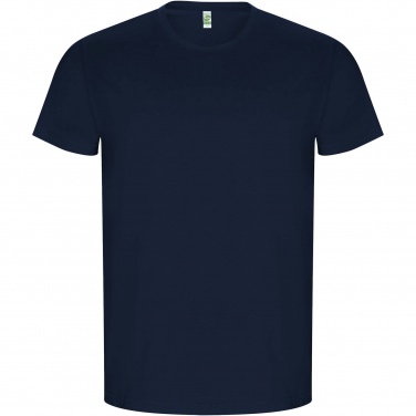 Logo trade promotional giveaways picture of: Golden short sleeve men's t-shirt