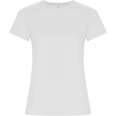 Logo trade promotional products image of: Golden short sleeve women's t-shirt