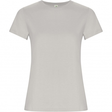 Logo trade advertising products image of: Golden short sleeve women's t-shirt