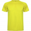 Montecarlo short sleeve men's sports t-shirt, Fluor Yellow