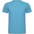 Montecarlo short sleeve men's sports t-shirt, Turquois